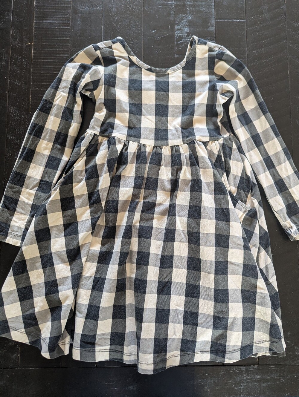 Hanna Andersson Plaid Skater Dress
